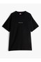 TJM RLX LINEAR LOGO TEE Erkek Siyah T-Shirt - DM0DM21110