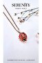 Steel Necklace with Ladybug Figure - 3