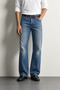 Rigg - Ice Blue - Bootcut Luxury Street - 100% Cotton Denim - Men's Jeans - 3