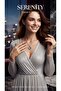 Gray Opal Zircon Stone Heart Figure Steel Necklace - 2