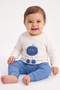 Ball Pumpkin Top and Bottom Set