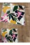 2 Pieces of Iron-on Transfer Printed Floral Patches 19x19-11x11 - 3
