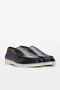 Genuine Leather Black Floater Women's Casual Shoes 733Za018 - 4
