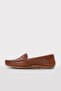 Genuine Leather Tan Women's Casual Shoes 290Za30356 - 2