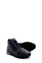 Genuine Leather and Fur Navy Blue Men's Sports Boots 722Kma306 - 4