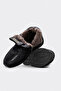 Genuine Leather Fur Navy Blue Leather Navy Blue Floter Men's Sports Boots 856Kma736 - 3