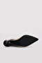 Genuine Leather Beige Patent Leather Women's Thin Heel Shoes 210Za1717 - 5