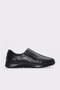 Genuine Leather Black Women's Casual Shoes 972Za7512 - 2