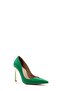 Green Women's Thin Heel Shoes 792Za017-662 - 3