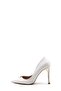 White Women's Thin Heel Shoes 792Za017-662 - 2