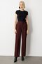 High waist loose leg pants - 5