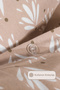 Riva Duvet Cover Set Single Fitted Sheet (160X220 cm) Beige - 5