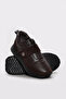 Genuine Leather Brown Suede Women's Casual Shoes 136Za910-10 - 4