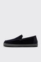 Genuine Leather Navy Blue Suede Men's Casual 722Ma607 - 2