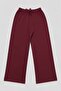 Women's 100% cotton short sleeve pajama set - burgundy - 7
