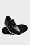 Genuine Leather Black Men's Casual Shoes 154Maf709Dk - 4