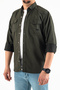 Men's Slim Cut Cotton Jeans Shirt - 4