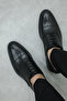 Genuine Leather Black Men's Classic Shoes 867MA077