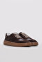 Genuine Leather Brown Women's Casual Shoes 934Za129 - 4