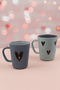 Black & Gold Love 2-Piece Mug Set 380 Cc - 4
