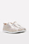 Genuine Leather Beige Women's Casual Shoes 254Za651 - 4