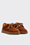 Genuine Leather Tan Suede Women's Casual Shoes 321Sza01 - 5