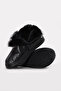 Genuine Leather Furry Black Women's Sports Boots 733KZA0023 - 4