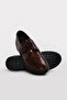 Genuine Leather Tan Women's Casual Shoes 972Za7504 - 3