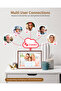 AU Plug Brown Frameo 10.1 Inch Digital Picture Frame，WiFi Electronic Frame，1280 * 800IPS HD Cloud Sm - 6