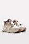 Genuine Leather Fur Beige Gold Women's Casual Shoes 757Kza24056 - 5