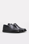 Genuine Leather Orthopedic Black Men's Classic Shoes 662Mba209 - 4