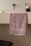 Assos 2 Pieces Hand and Hair Towels 50X90 Cm, 100% Cotton Karde Yarn, 440 Gsm - Dusty Rose Pink