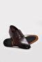 Genuine Leather Brown Men's Classic Shoes 910Mba2301 - 3
