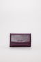 Genuine Leather Plum Women's Bifold Zipper Wallet 779Ca2725 - 2