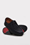 Genuine Leather Navy Blue Nubuck Men's Casual Shoes 781Ma254 - 3