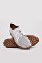 Genuine Leather White Women's Casual Shoes 240Za2113 - 3