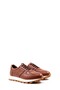 Genuine Leather Tan Men's Casual Shoes 154Ma708 - 4