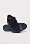 Genuine Leather Navy Blue Suede Men's Casual Shoes 628Ma2024 - 4