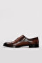 Genuine Leather Tan Men's Classic Shoes 867Mba077 - 2