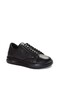Genuine Leather Black Women's Sports Shoes 934Za108 - 4