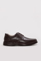 Genuine Leather Brown Men's Casual Shoes 815Mba1302