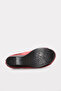 Genuine Leather Red Women's Wedge Heel Slippers 972ZA1001 - 8