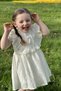Baby Girl Dress Girls' Dress Birthday Party Wedding Dress Lace Short Sleeve Lined Dress - 4