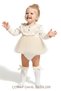 Baby Girl Romper Girls' Romper Birthday Party Wedding Dress Tulle Long Sleeve Romper