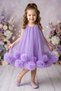 Baby Girl Dress Girls' Dress Birthday Party Wedding Dress Crowned Sleeveless Lined Dress