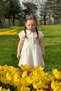 Baby Girl Dress Girls' Dress Birthday Party Wedding Dress Lace Short Sleeve Lined Dress - 4