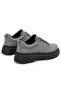 Ba0245 Gray Suede Men's Shoes - Practical Smart Rubber Laces, Height-Increasing, High-Sole, Comfortable Casual Sneakers - 5