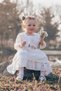 Baby Girl Dress Girls' Dress Birthday Party Wedding Dress Long Sleeve Lined Ruched Baby Giyi - 6