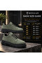 Ba0245 Khaki Men's Shoes - Practical, Smart, Rubber Laced, Height-Increasing, High-Sole, Comfortable Daily Sneaker - 8