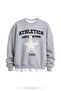 Gray Star Printed Sweatshirt 02552